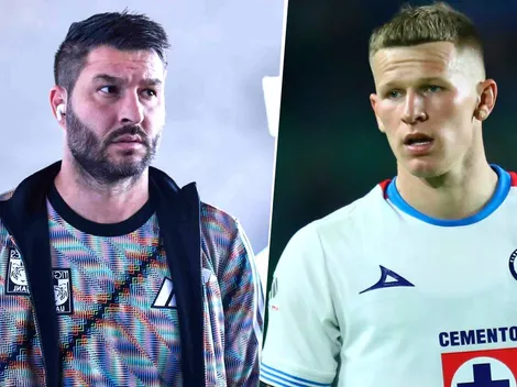 André-Pierre Gignac ninguneó a Mateusz Bogusz en la Liga MX