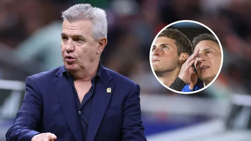 Javier Aguirre habló directamente de Santi Giménez.