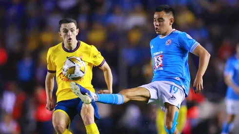 Cruz Azul y América, mano a mano por la Concachampions 2025.