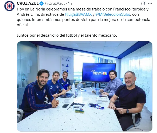 Andrés Lillini en La Noria (Cruz Azul)