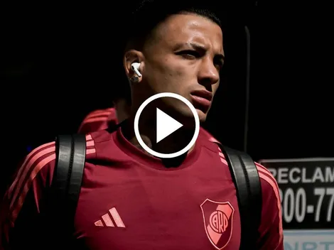 Kevin Castaño brilló en su debut en River por Copa Libertadores