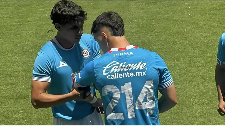 Regresó la joya: Mateo Levy volvió a tener actividad en Cruz Azul