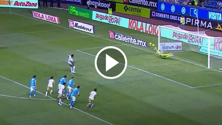 Kevin Mier y su lance para atajar un penalti a Pumas