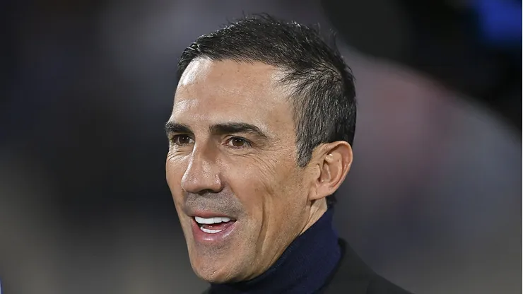 El entrenador uruguayo compareció ante los medios de comunicación y habló del partido del próximo martes.