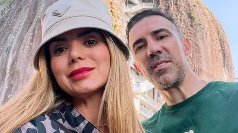 Esposa de Vicente Sánchez dice presente en las redes.