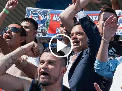 Víctor Velázquez alentó a Cruz Azul con la porra