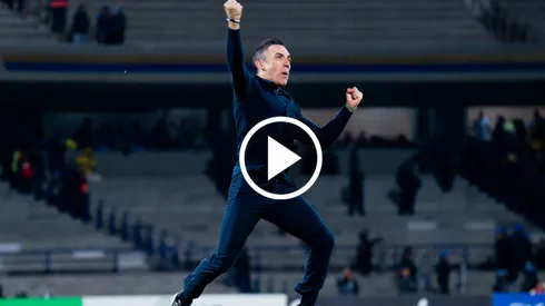 El entrenador uruguayo se desató después del gol de Sepúlveda que daba la clasificación a los cementeros.