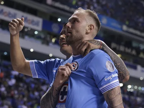 Así festejó Rotondi la victoria de Cruz Azul ante América