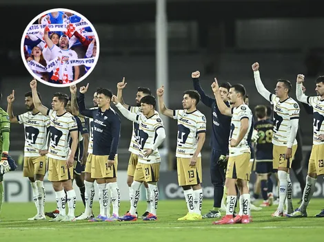 La afición de Cruz Azul se burló de Pumas tras su eliminación
