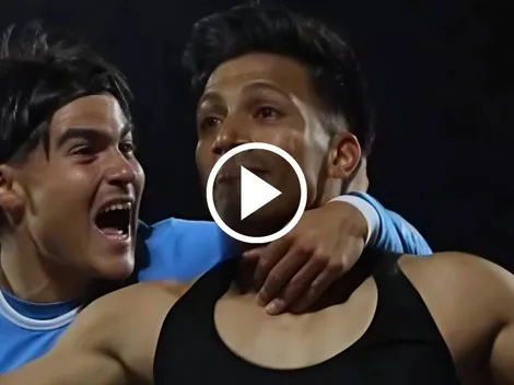 No se vio por TV: la toma inédita del gol de Ángel Sepúlveda