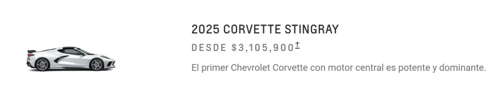 Esto vale el auto que conduce Uriel Antuna. (Chevrolet)