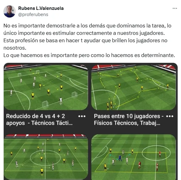 Rubens Valenzuela respondió a los rumores sobre la interna de Cruz Azul (X)