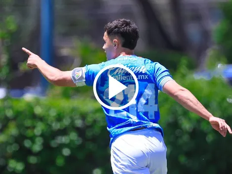 Mateo Levy marcó un gol en la Sub-19 de Cruz Azul y quiere dar pelea
