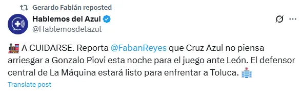 Información de Hablemos del Azul