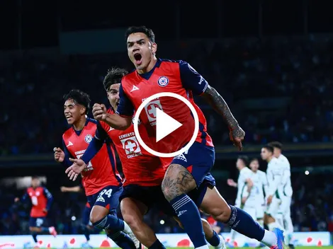 Taconazo del Toro Fernández para darle el triunfo a Cruz Azul
