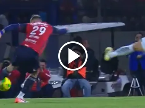 El gol que le atajaron a Rotondi y que hizo suspirar a CU