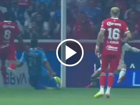 Toro Fernández abrió el marcador para Cruz Azul ante Toluca