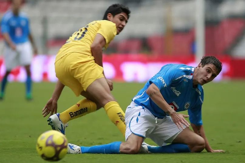 Marcelo Carrusca durante el Clásico Joven en septiembre del 2008 (Jam Media).
