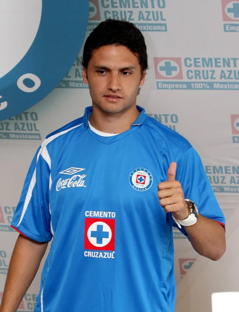 El día de presentación de Marcelo Carrusca en Cruz Azul (Jam Media).
