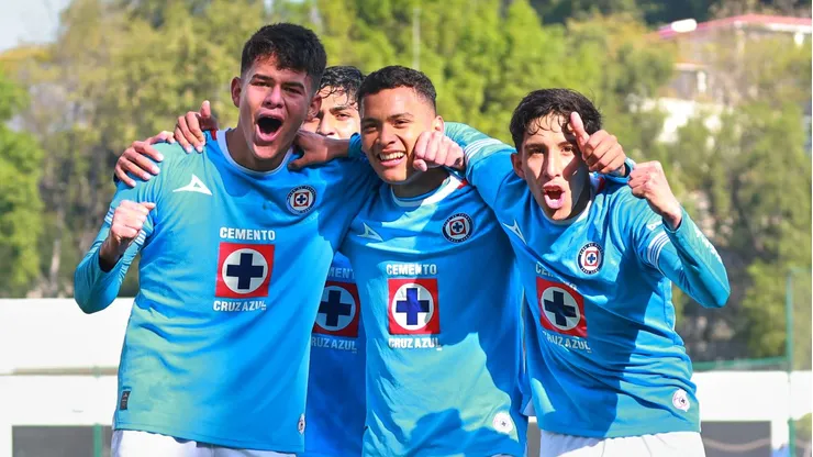 Cruz Azul Sub 23 también se ilusiona con ser campeón.
