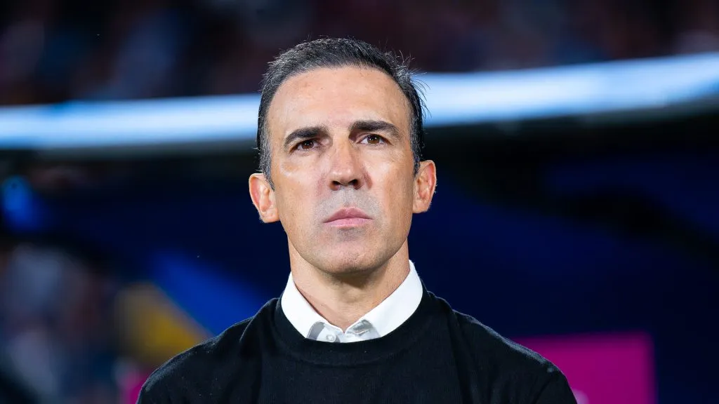 El entrenador uruguayo compareció ante los medios de comunicación y dejó un particular momento. (Imago7)