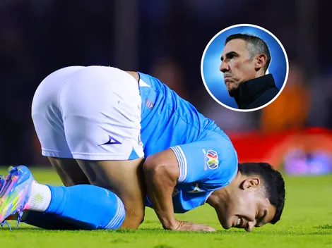 Vicente Sánchez fue cauto sobre la lesión de Gabriel Fernández