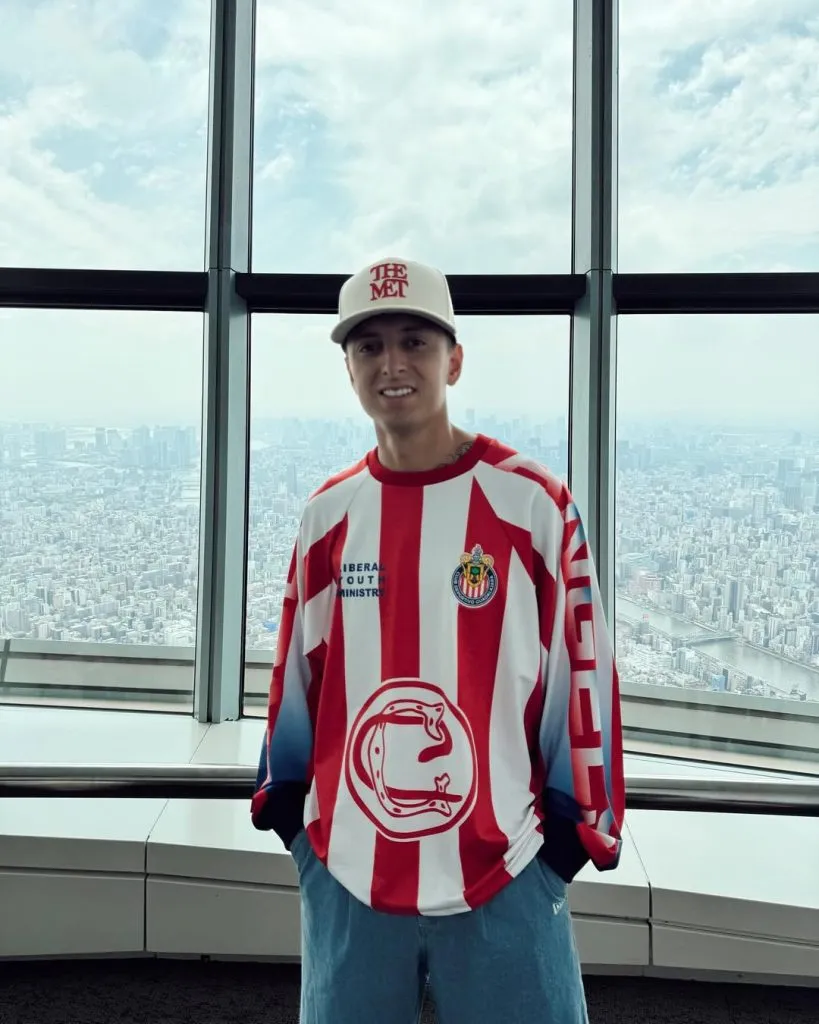 La última publicación del Piojo Alvarado con guiño a Chivas sobre Cruz Azul. (@piojo.13)