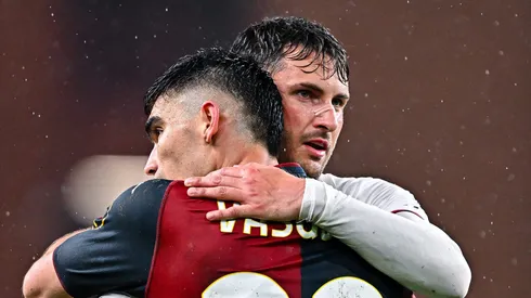 Ambos futbolistas se midieron este lunes en la jornada 35 de la Serie A. Giménez entró en la segunda mitad.