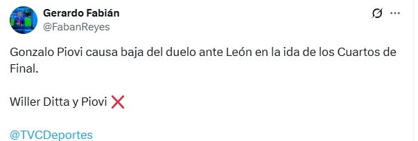 Información de Gerardo Fabián Reyes (X)