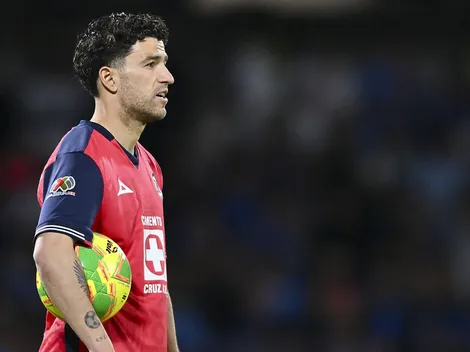 La insólita posición de Nacho en la última práctica de Cruz Azul