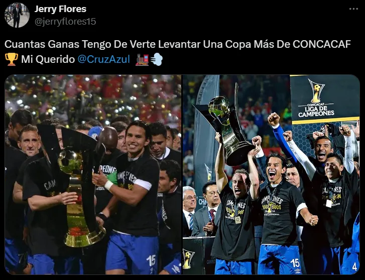Jerry Flores pidió por la séptima Concachampions. (X @jerryflores15)