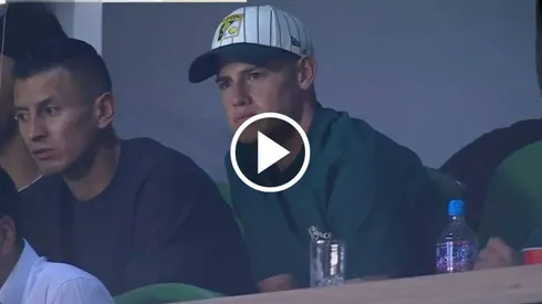 Así reaccionó James Rodríguez desde la grada a la victoria de Cruz Azul