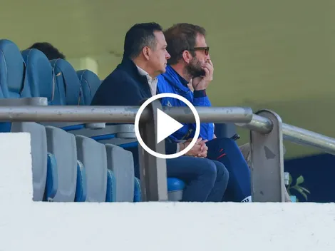 Alonso y Velázquez estuvieron en el entrenamiento de Cruz Azul