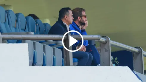 Alonso y Velázquez estuvieron en el entrenamiento de Cruz Azul