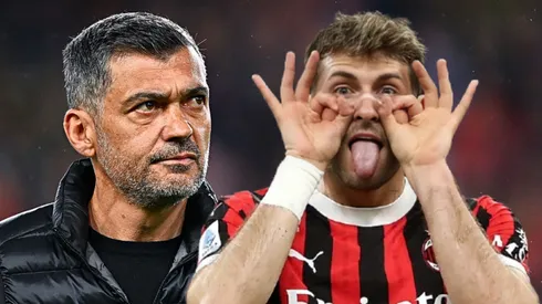 El DT de Santi Giménez se refirió a su actuación del viernes.