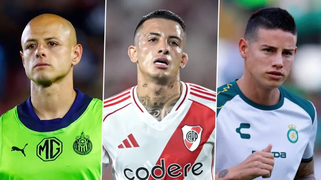 TV argentina compara a Castaño con Chicharito y James. (Getty Images)