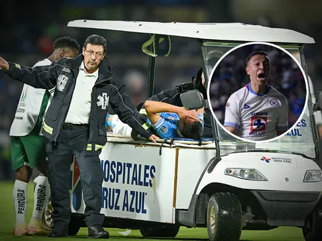 Cruz Azul confirma la lesión Andrés Montaño