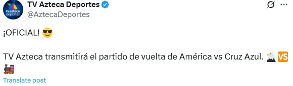 Información de TV Azteca