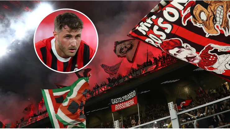 Santi Giménez vive una realidad caliente en Milan.