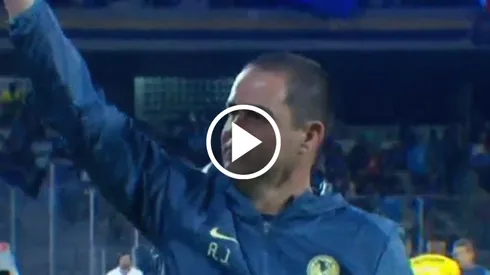 El entrenador brasileño se fue expulsado en la misma jugada en la que el árbitro le mostró la roja a Ignacio Rivero.