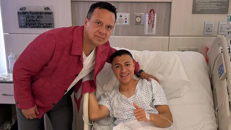 El líder de la cementera visitó al volante tras ser operado.
