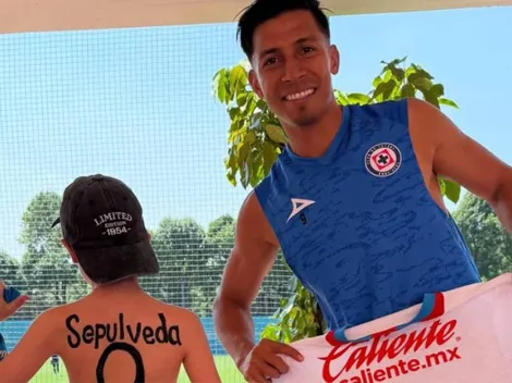 Ángel Sepúlveda le cumplió el sueño a un pequeño aficionado