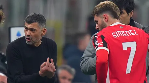 Sérgio Conceição se refirió a la tarjeta roja del ex Cruz Azul.