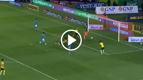 Gol de Lolo Faravelli contra América.