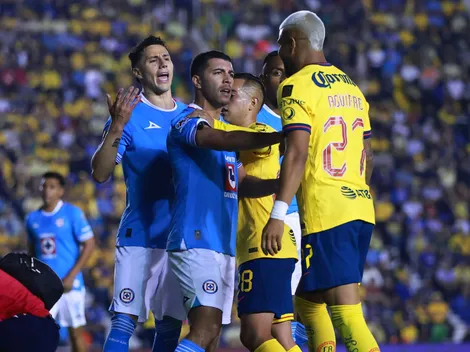 La acción que debió anular el segundo gol del América vs. Cruz Azul