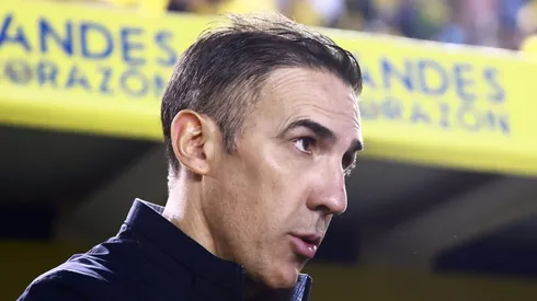 El entrenador uruguayo se mostró dolido por la eliminación y defendió a Kevin Mier tras el error del guardameta que desembocó en el primer gol de los azulcrema.