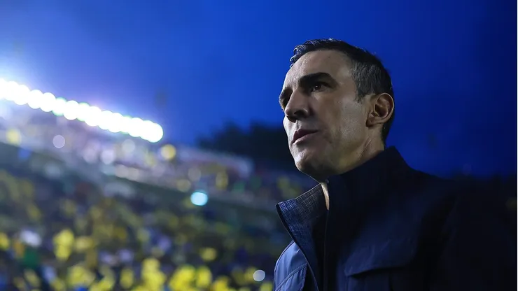 El entrenador uruguayo está siendo señalado por el planteamiento conservador en el partido de vuelta de la semifinal.