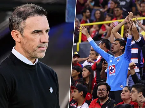 Afición de Cruz Azul reaccionó a rumores de salida anticipada de Vicente Sánchez: "Si Anselmi..."