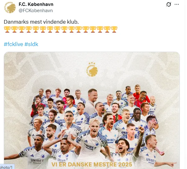 Publicación del FC Copenhague