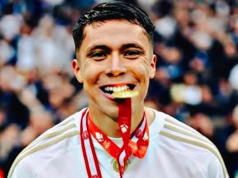 La reacción de Rodrigo Huescas tras ser campeón en Copenhague